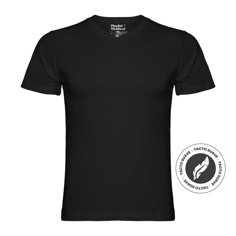 Polera Regular 155gr. - MODELO "V"