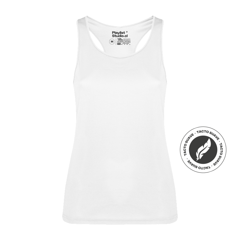 Polera Deportiva Ajustada 140gr. - MODELO "TANK SPORT"
