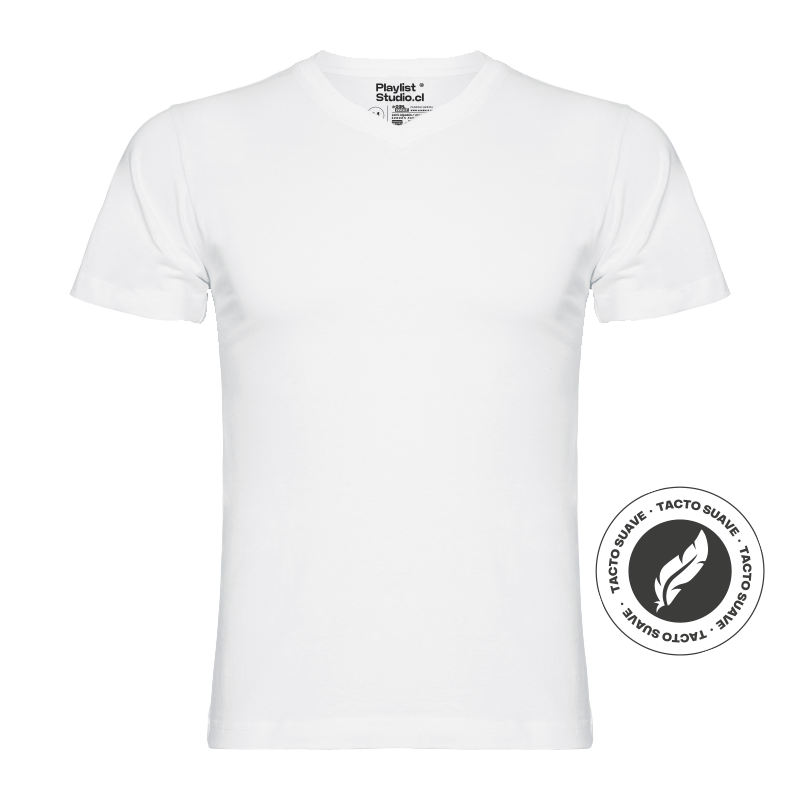 Polera Regular 155gr. - MODELO "V"