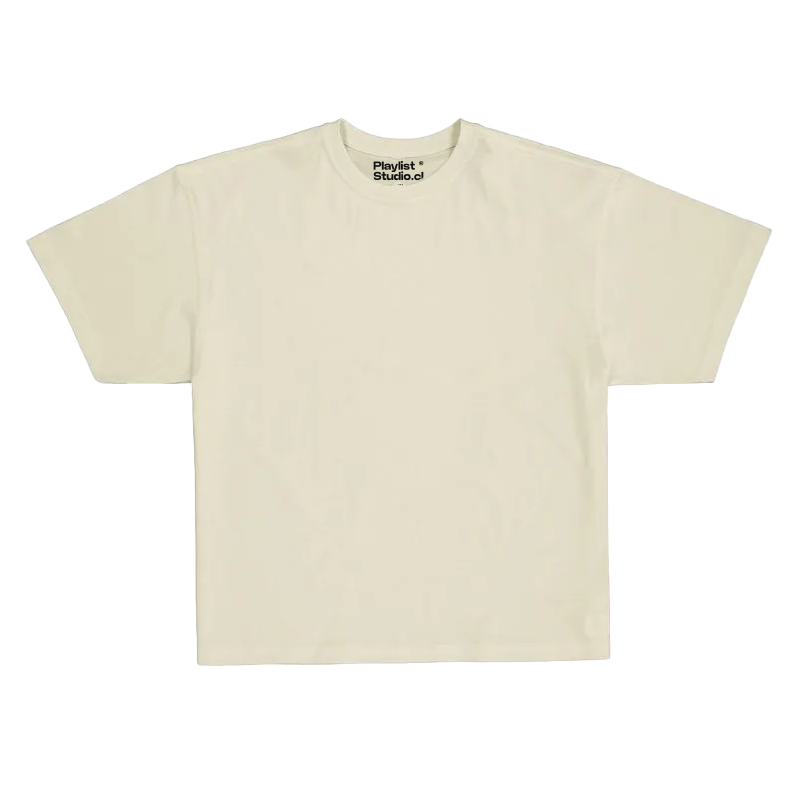 Polera Regular 200gr. - MODELO "OVERSIZE HEAVY"