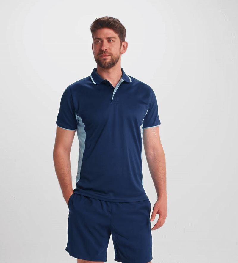 Polera Regular Deportiva 150gr. - MODELO "LINE BICOLOR"