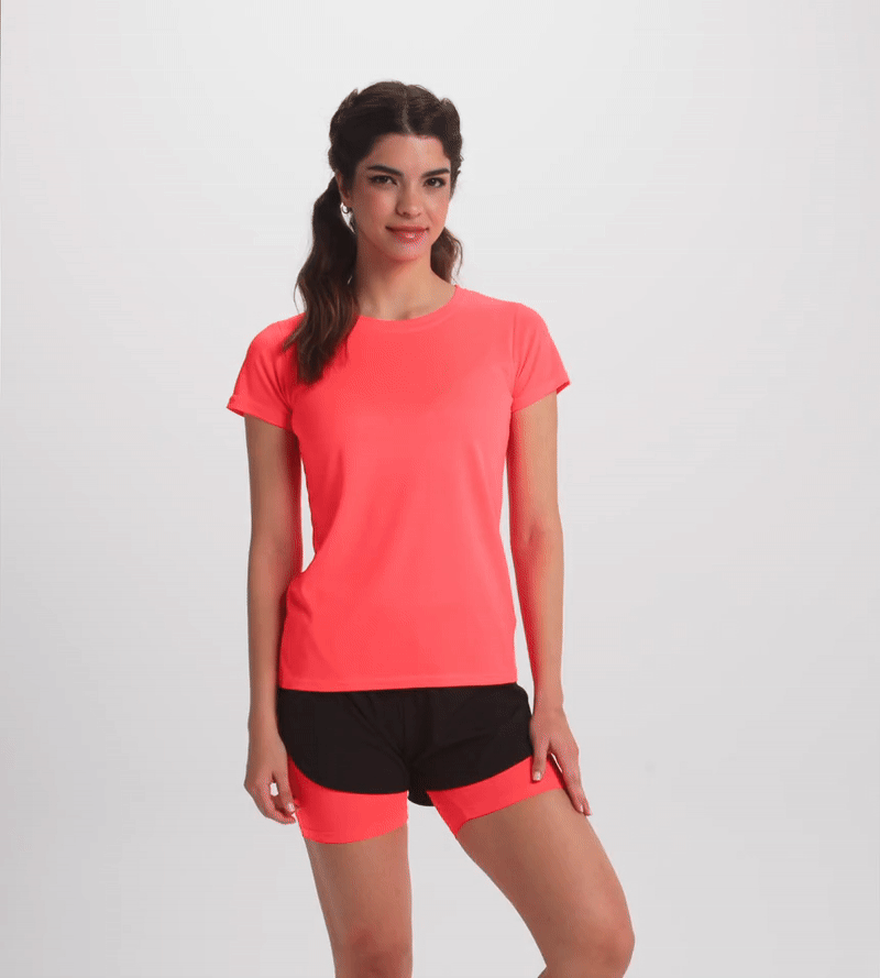 Polera Deportiva Ajustada 150gr. - MODELO "S-PORT"