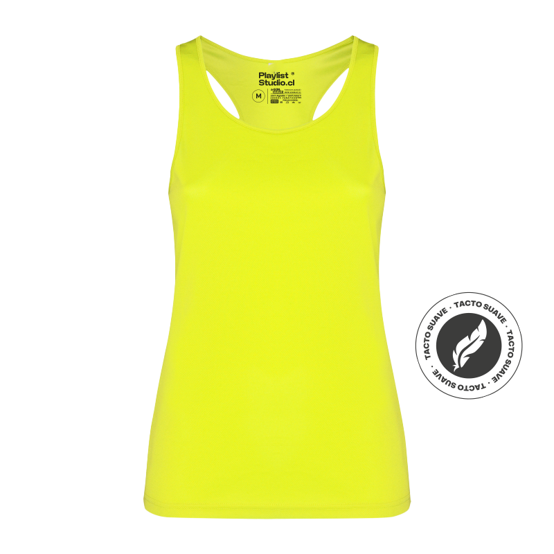 Polera Deportiva Ajustada 140gr. - MODELO "TANK SPORT"