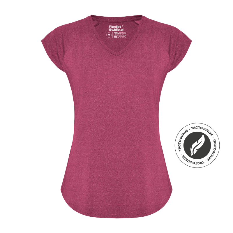 Polera Deportiva Ajustada 160gr. - MODELO "AGUS"
