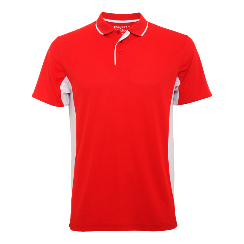Polera Regular Deportiva 150gr. - MODELO "LINE BICOLOR"