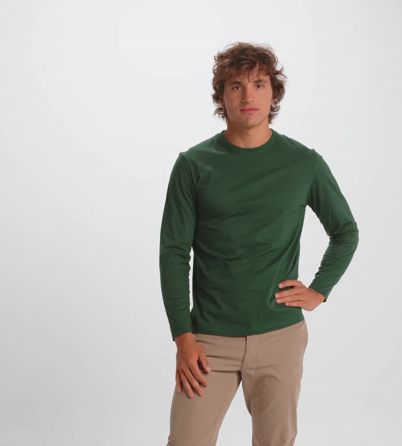 Polera Regular 160gr. - MODELO "LONG SURF"