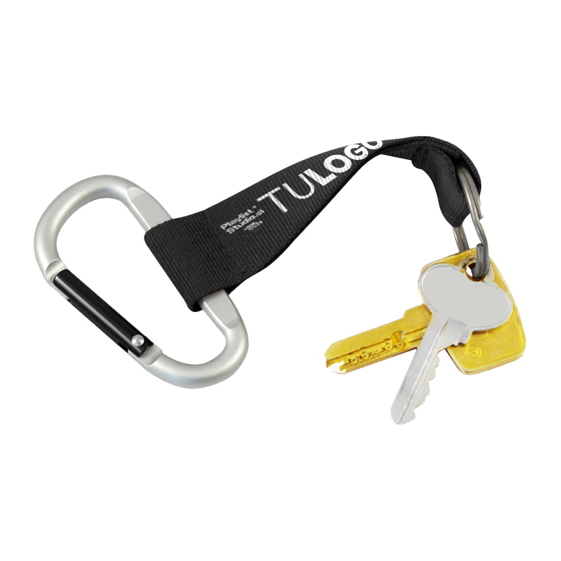 Llavero Lanyard con Mosquetón