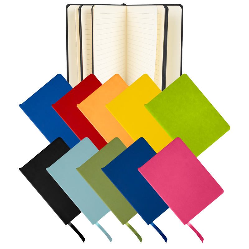 Cuaderno de PU eco-cuero - MODELO "BORDERLINE"