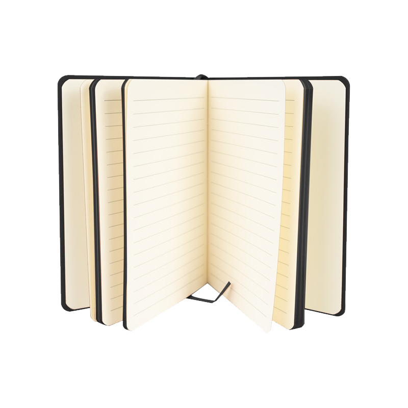 Cuaderno de PU eco-cuero - MODELO "BORDERLINE"