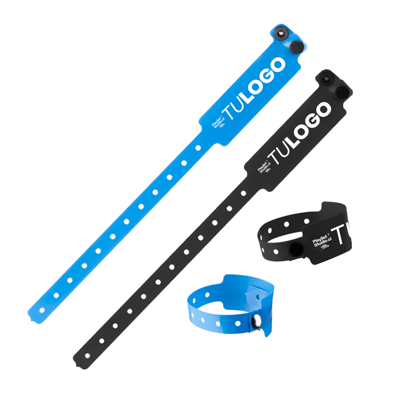 Pulsera plástica de PVC