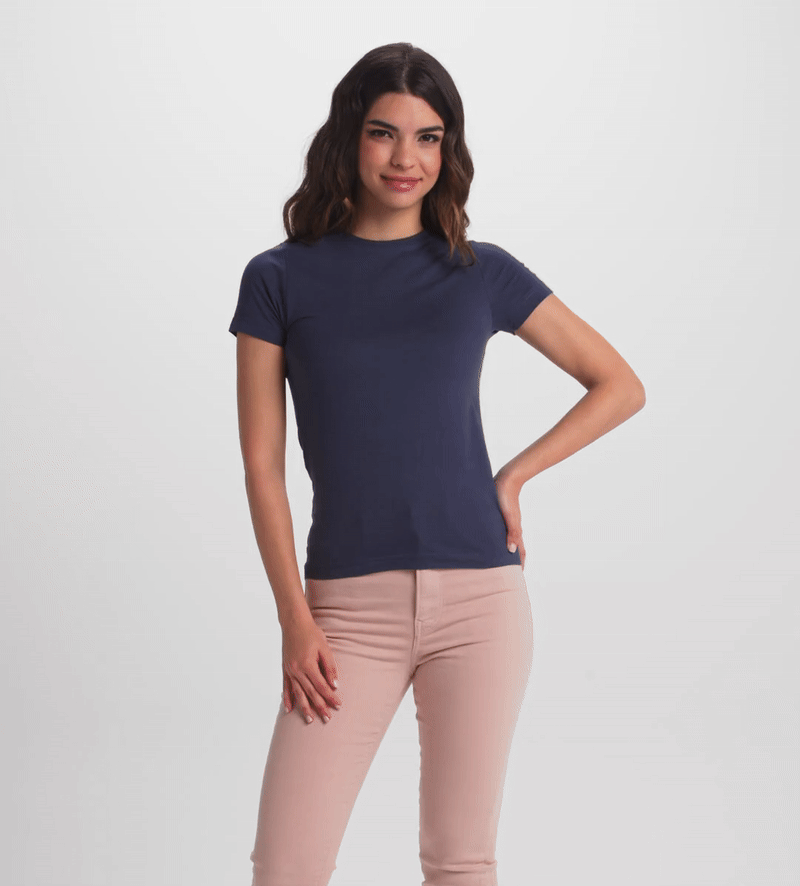 Polera Ajustada 155gr. - MODELO "SURF"