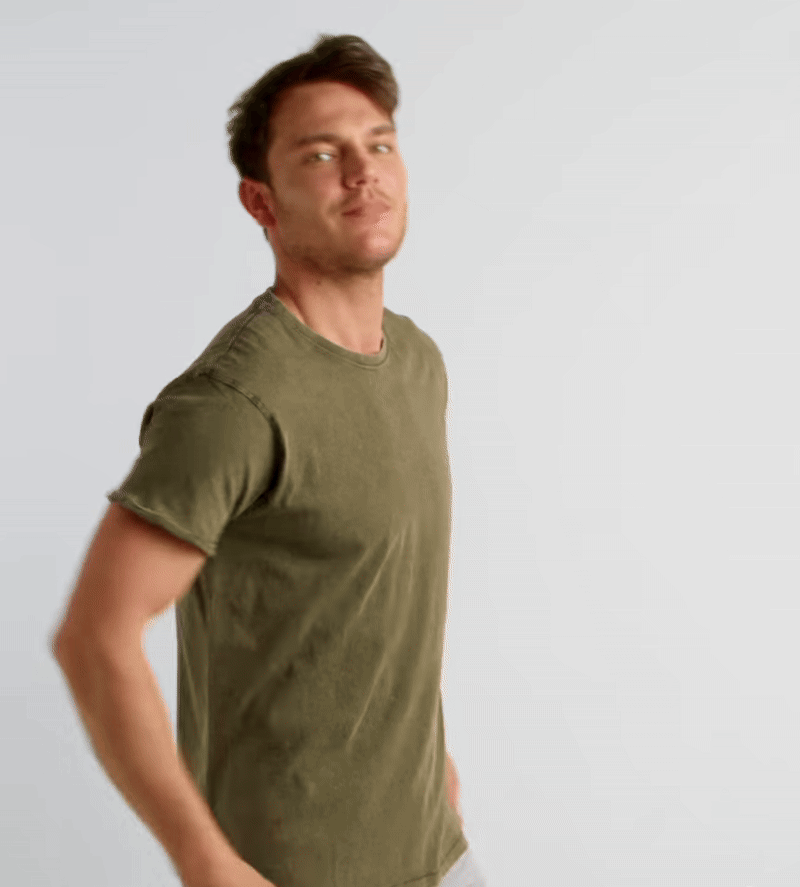 Polera Regular 160gr. - MODELO "GRUNGE"
