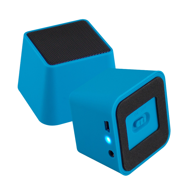 Parlante Bluetooth - MODELO "PIRAMIDES COLORES"
