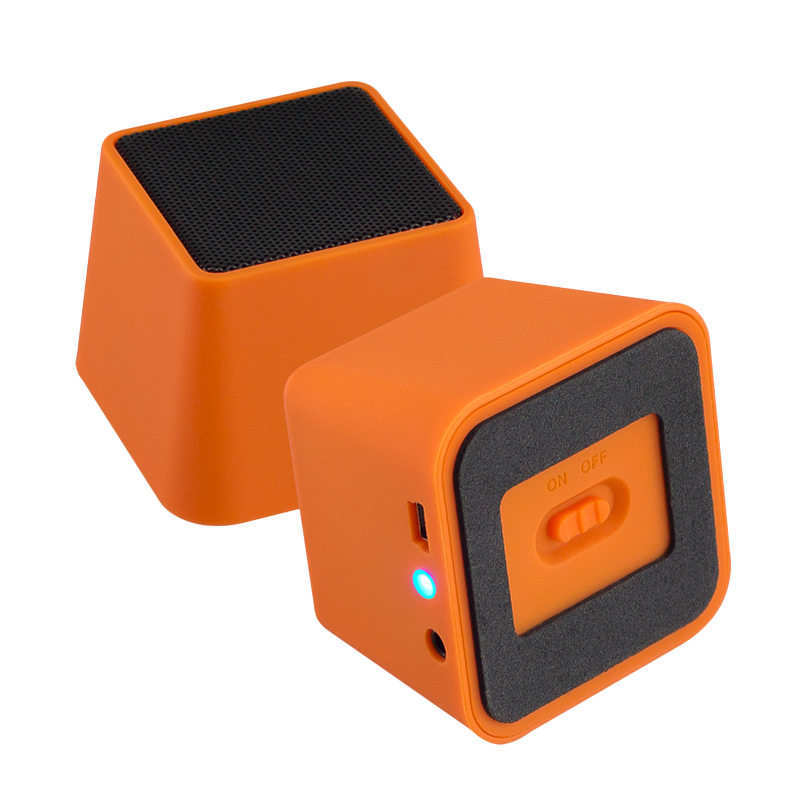 Parlante Bluetooth - MODELO "PIRAMIDES COLORES"